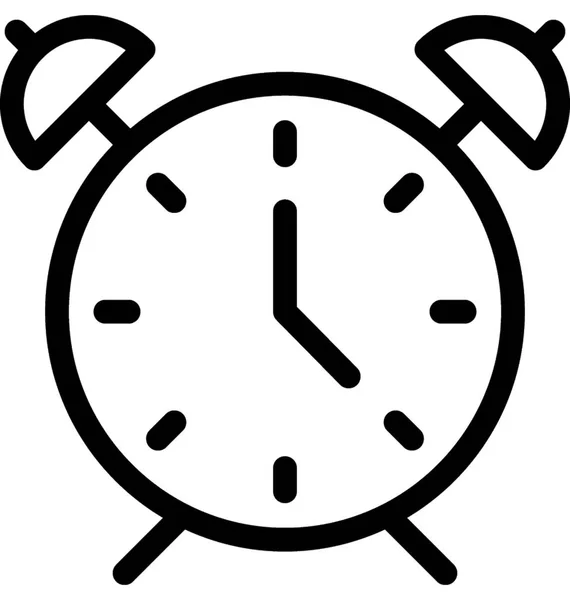 Alarma Vector Icono — Vector de stock