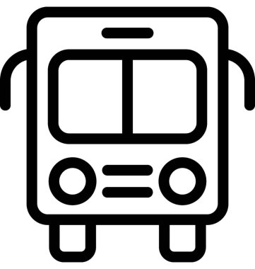 okul yolu vektör simgesi