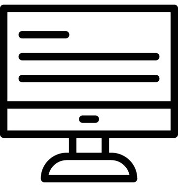 E öğrenme vektör simgesi