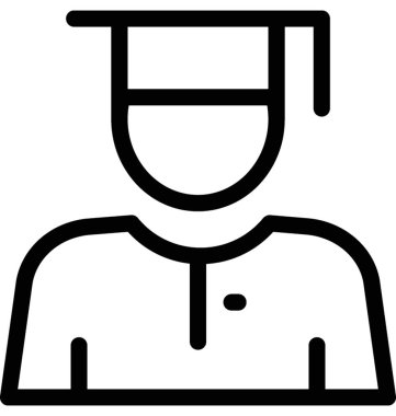 Lisansüstü vektör simgesi