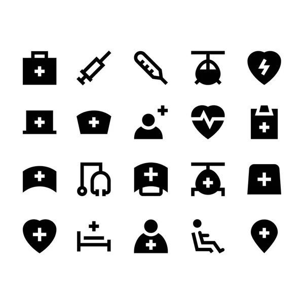 Doctor Vector iconos 2 — Vector de stock