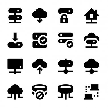 Vektör simgeler 2 hosting