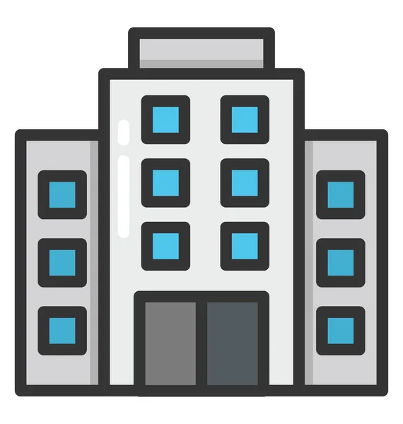 Vektor-Ikone für Wohnungen — Stockvektor