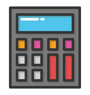  bütçe vektör simgesi