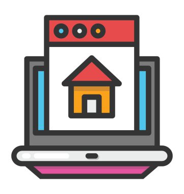 Online özellik vektör simgesi