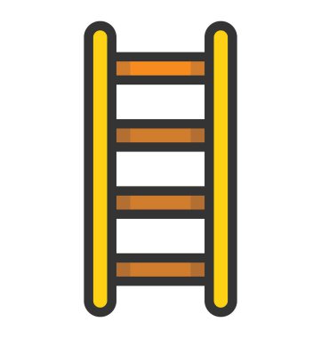 Merdiven vektör simgesi