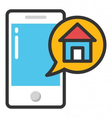 Özellik sohbet vektör simgesi