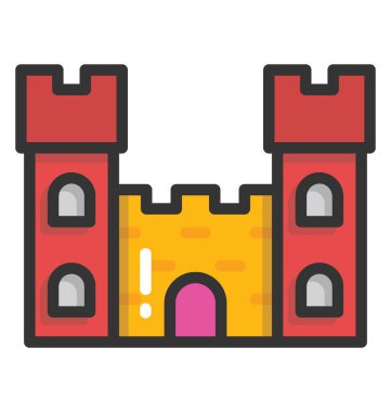 Kale vektör simgesi