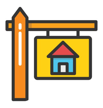 Özellik tabela vektör simgesi