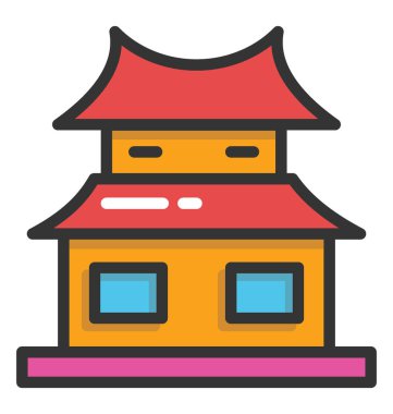 Emlak vektörü simgesi