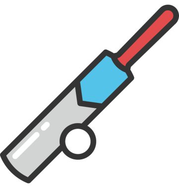 Kriket vektör simgesi