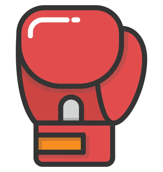 Boxing Gloves Vector Icon — Stock Vector