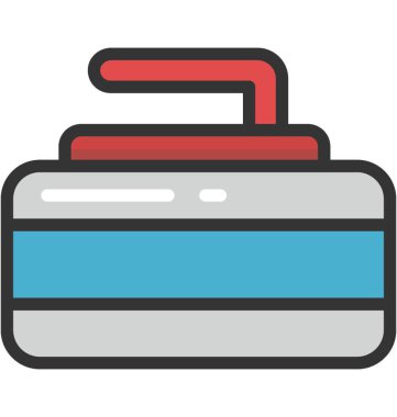 Kıvrık vektör simgesi