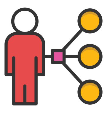 Takım Yönetimi vektör simgesi