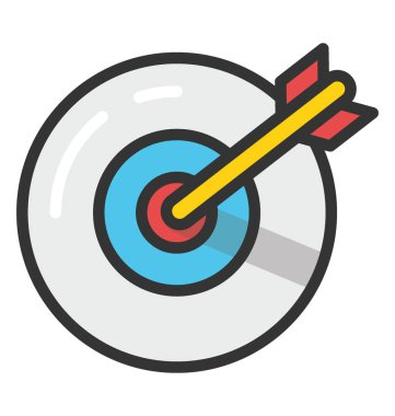 Hedef vektör simgesi