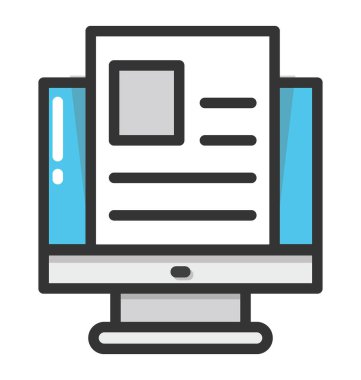 İşe Alım vektör simgesi