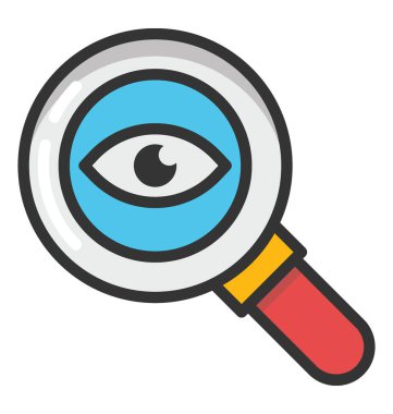 Önizleme vektör simgesi