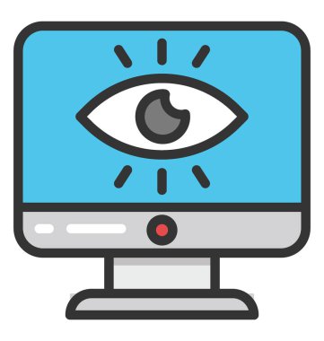 SEO izleme vektör simgesi