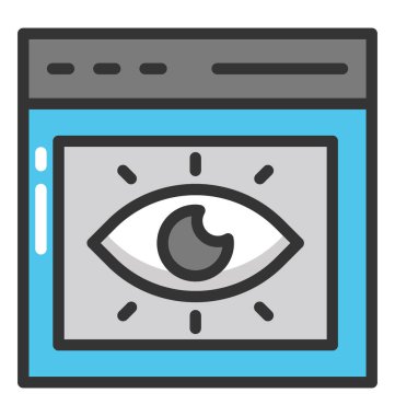 SEO izleme vektör simgesi