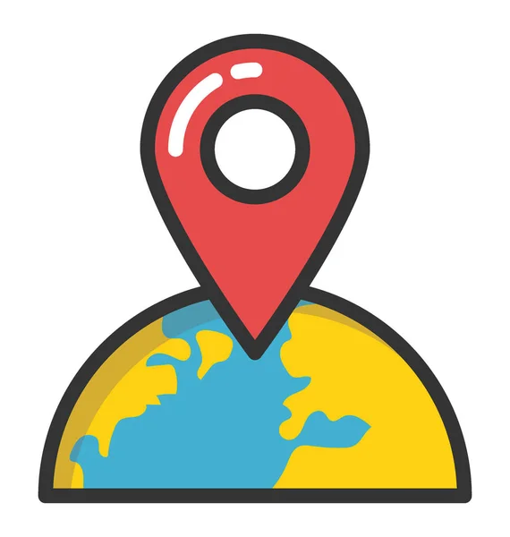 GPS Vector Icon — Stockvector