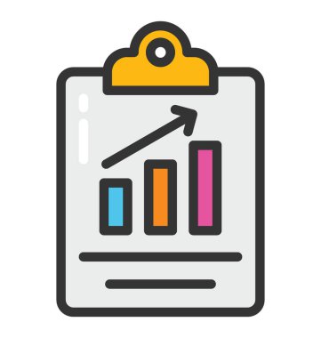 Pano grafik grafik vektör simgesi