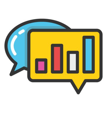 İçerik pazarlama vektör simgesi