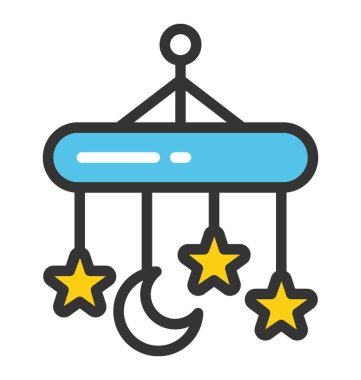 Çıngırak vektör simgesi