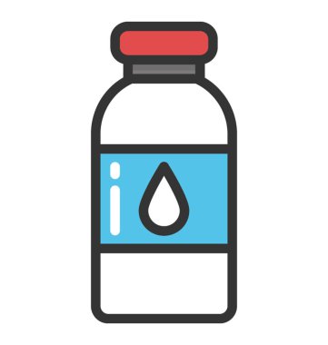 Bebek losyonu vektör simgesi