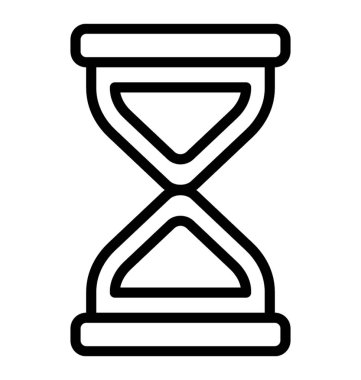 Kum Saati vektör simgesi