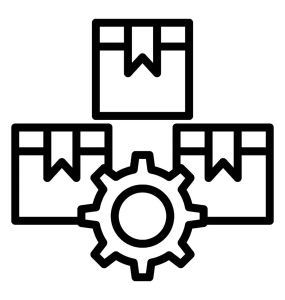 Inventory Control wektor ikona — Wektor stockowy