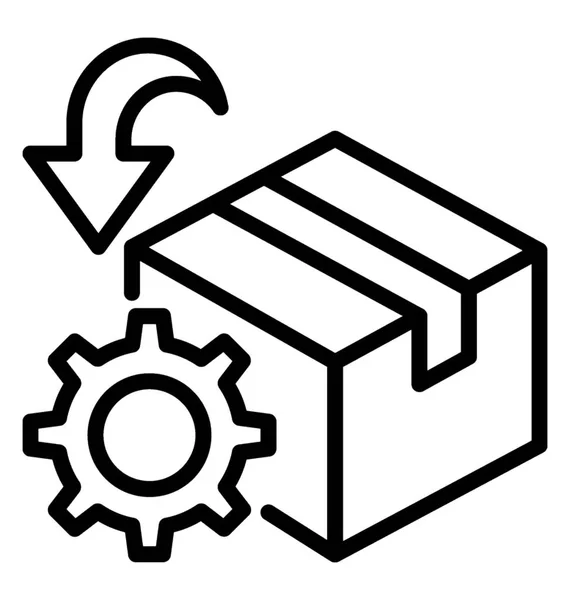 Warehouse Management Vector Icon — Stock Vector © vectorsmarket #170869332