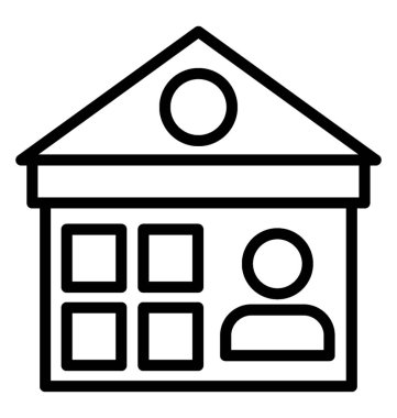 Ambar yöneticisi vektör simgesi