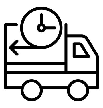 hızlı iletim vektör simgesi