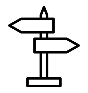 İmza posta vektör simgesi