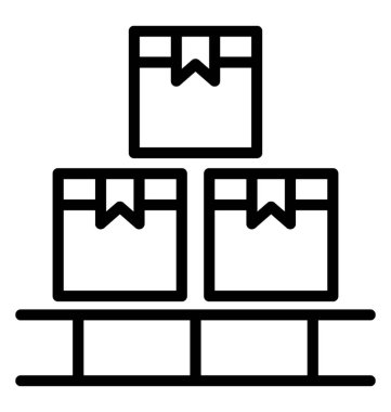 Paletler vektör simgesi