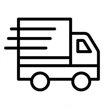 hızlı iletim vektör simgesi