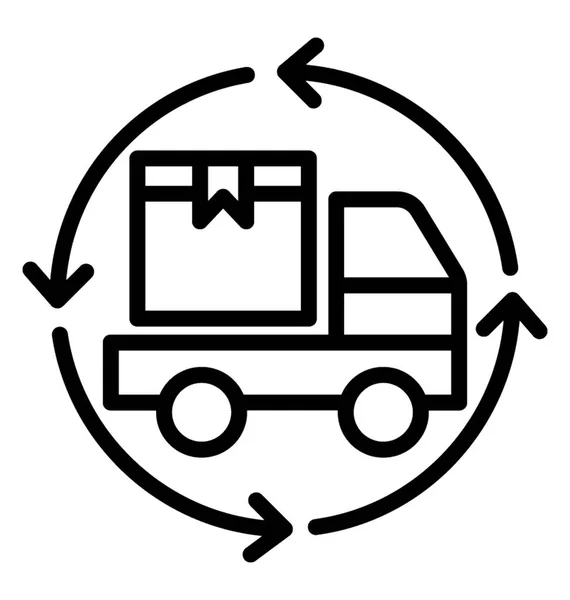 Express Delivery Vector Icon — Stock Vector