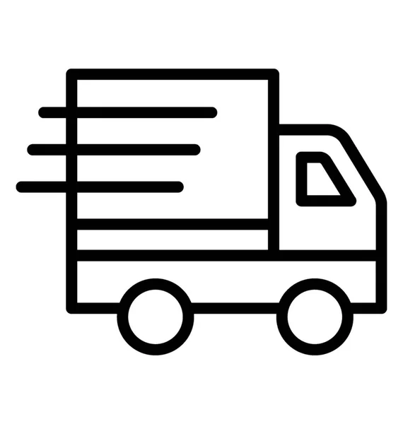 Fast Delivery Vector Icon — Stock Vector