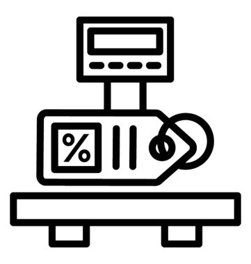 Oranı vektör simge değerlendirildi