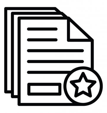 Özel İncelemeler vektör simgesi