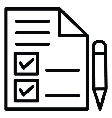 Taahhüt vektör simgesi