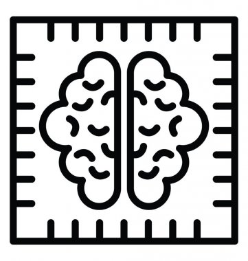 Akıllı veri vektör simgesi