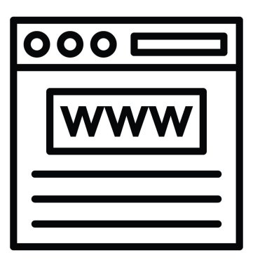 Etki alanı vektör simgesi