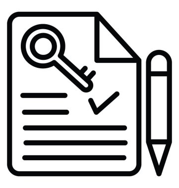 Keywording vektör simgesi