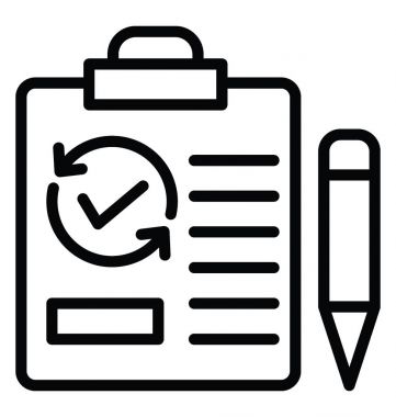 Test vektör simgesi