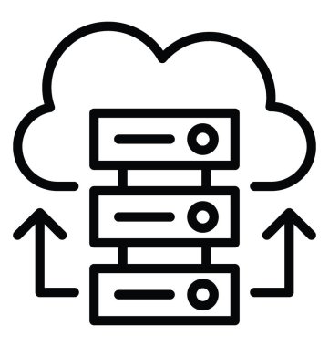 Veri toplama vektör simgesi