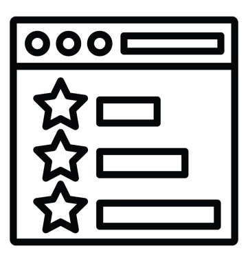 Özellikleri vektör simgesi