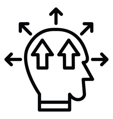 Farkındalık vektör simgesi