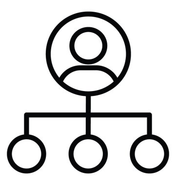 Temsilci vektör simgesi