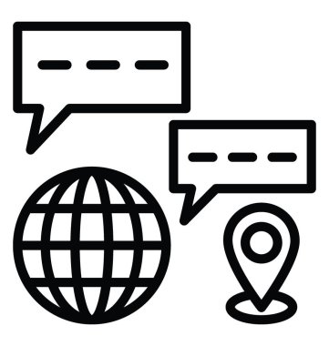 Küresel Forum vektör simgesi